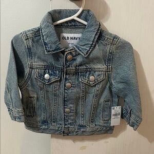 Old Navy Kids Blue Denim Trucker Jacket